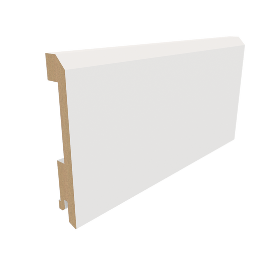 Напольный плинтус Albero Vinyl белый 100x2070 мм