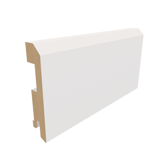 Напольный плинтус Albero Vinyl белый 75x2070 мм