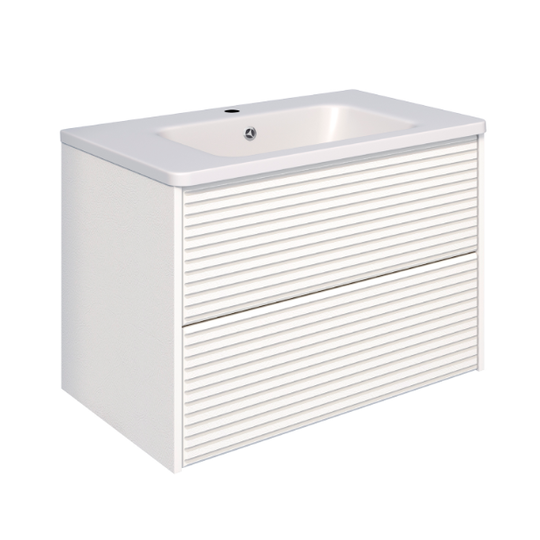 Тумба с раковиной Aqua de Marco Parma 80 белая