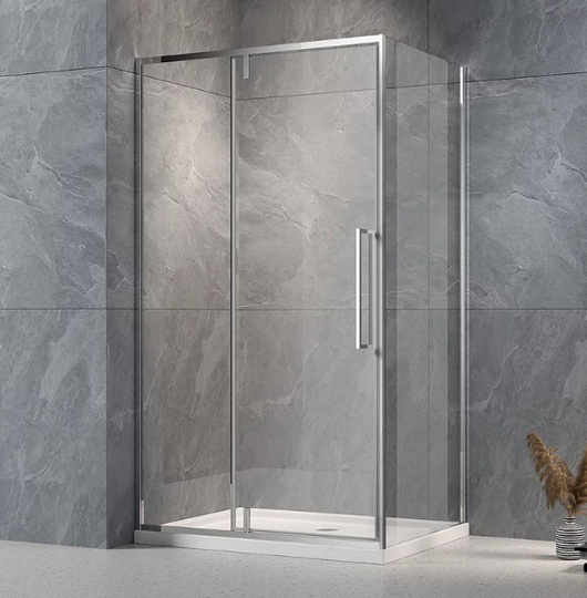 Душевой уголок Veconi RV-034 100x80x195 прозрачное стекло