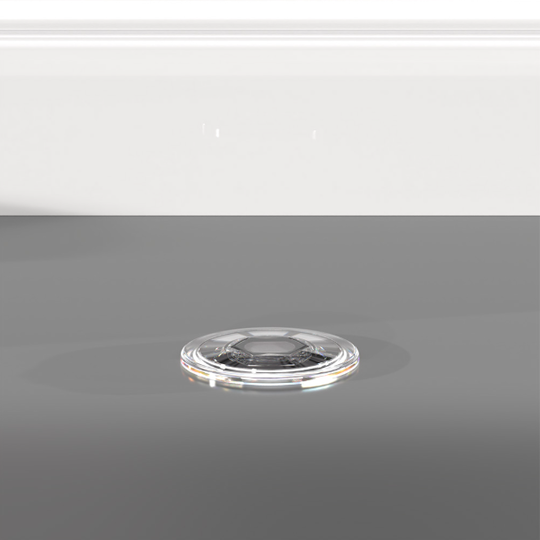 Дверной ограничитель магнитный скрытый Armadillo Stels TR прозрачный