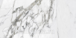 Керамогранит Gresse Ellora Zircon белый мрамор 60х120 см