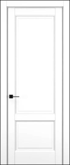 Межкомнатная дверь Hausdoors Современная классика 2 Керамик снежный ДГ