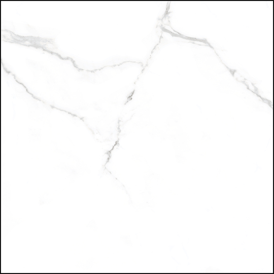 Керамогранит Laparet Pristine White белый 60x60 см полированный