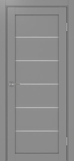 Межкомнатная дверь OPorte Турин 506 Серый