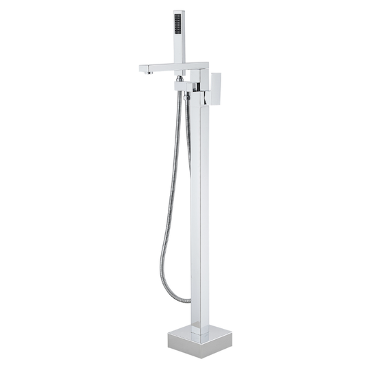 Смеситель для ванны Azario Salen с душевой лейкой напольный