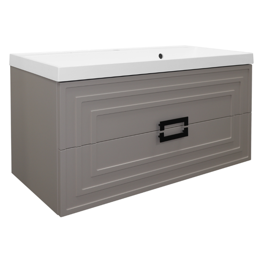 Тумба с раковиной Azario Armario 100/2 кашемир